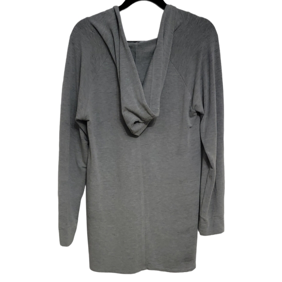 Cable & Gauge Gray Long Sleeve with a hood Size Large - Picture 4 of 5